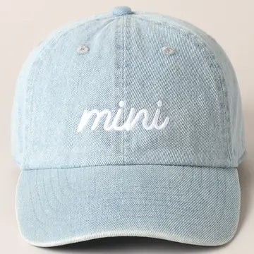 Mom & Mini Embroidery Caps