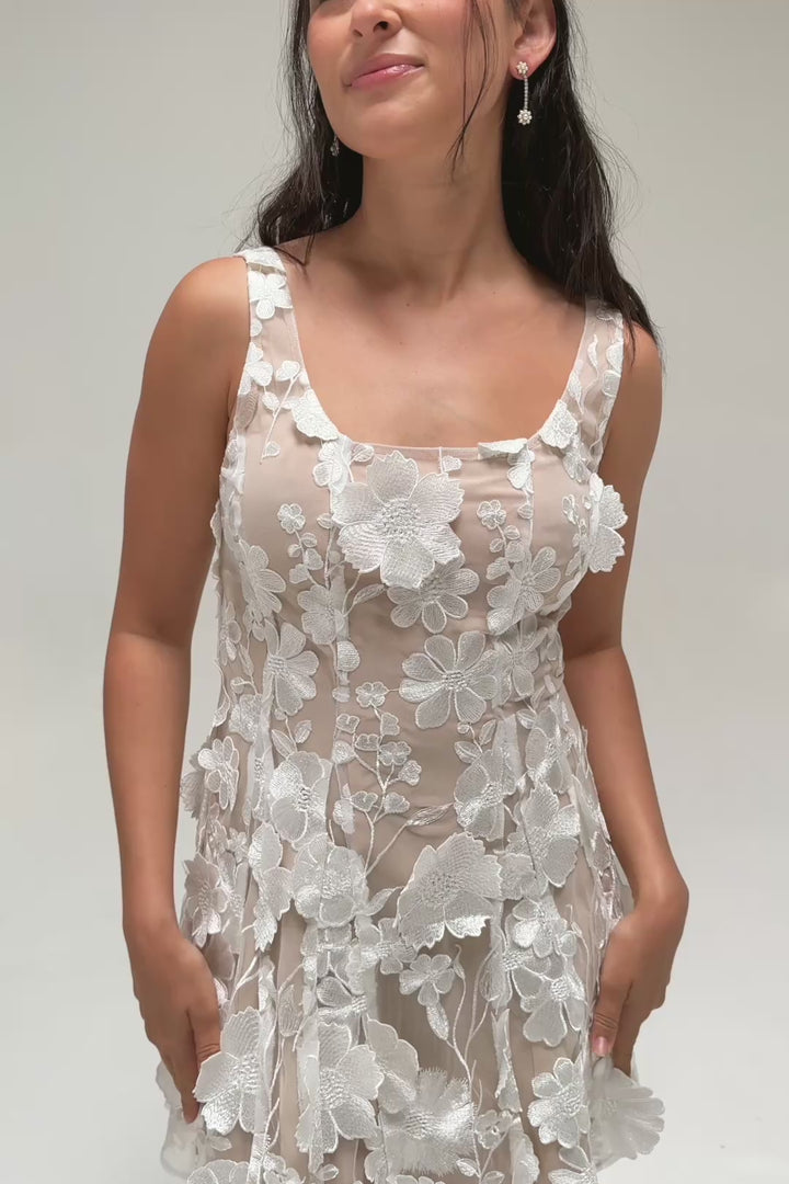 Portia Floral Mini Dress