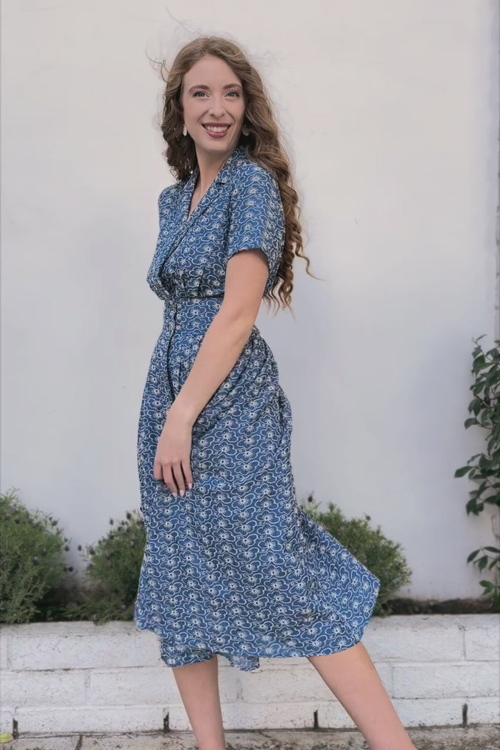 Kennedy Eyelet Shirt Dress