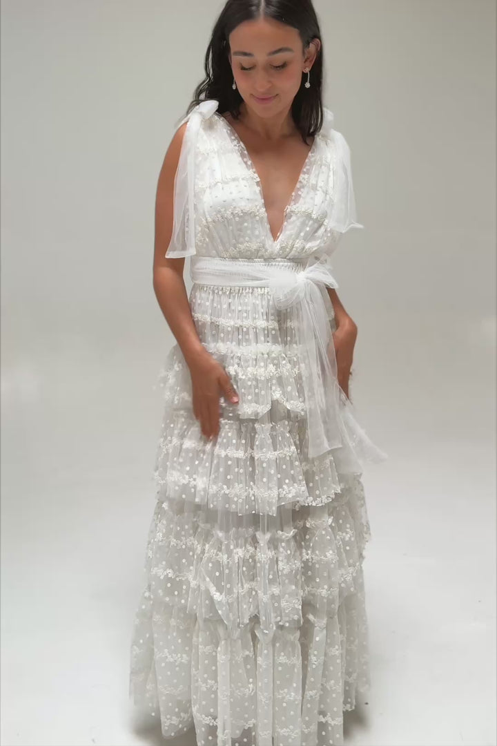Carina Tulle Maxi Dress