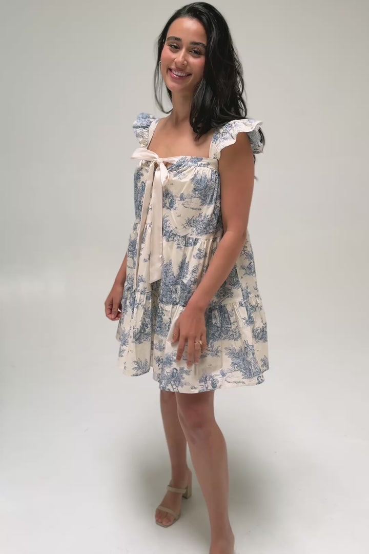 Isla Tiered Mini Dress