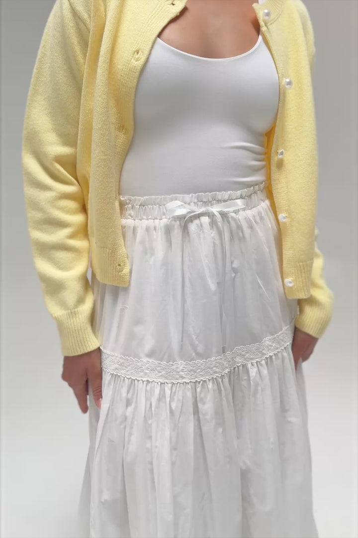 Allison Tiered Midi Skirt