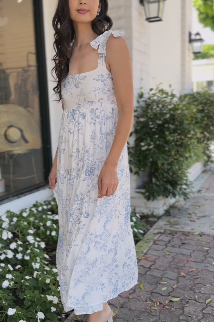 Isabella Floral Tiered Dress
