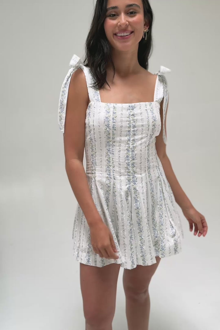 Ivana Tie Shoulder Romper