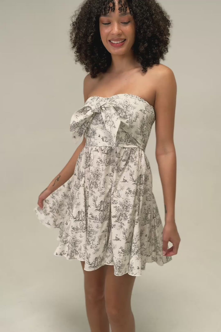 Tori Strapless Mini Dress