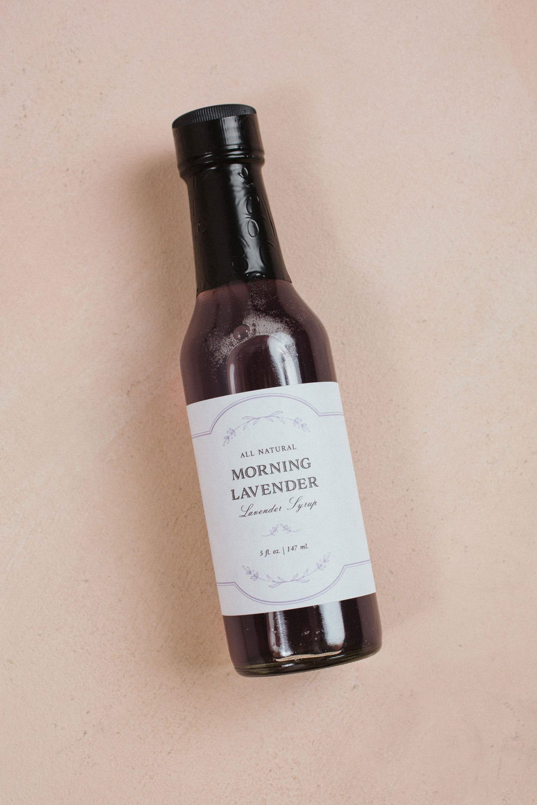 Lavender Syrup Marketplace Morning Lavender