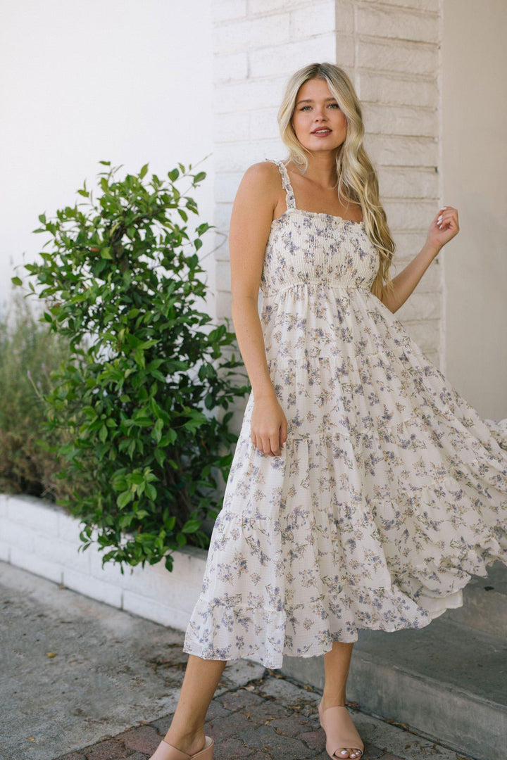 Christina Smocked Maxi Dress Dresses Storia