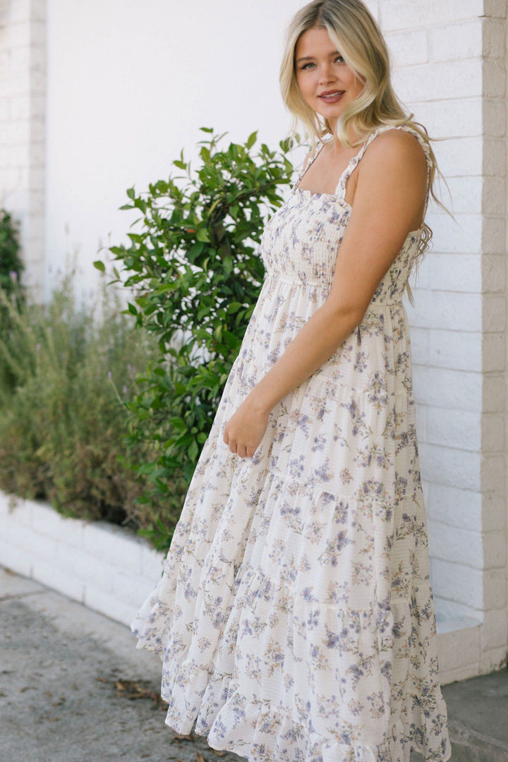 Christina Smocked Maxi Dress Dresses Storia