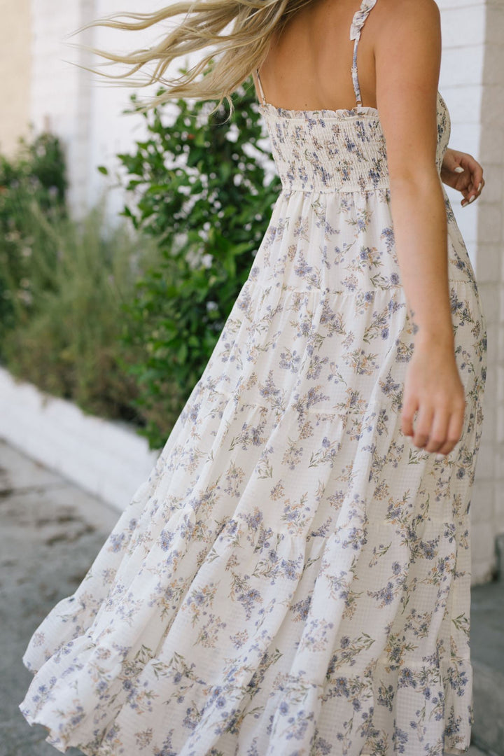 Christina Smocked Maxi Dress Dresses Storia