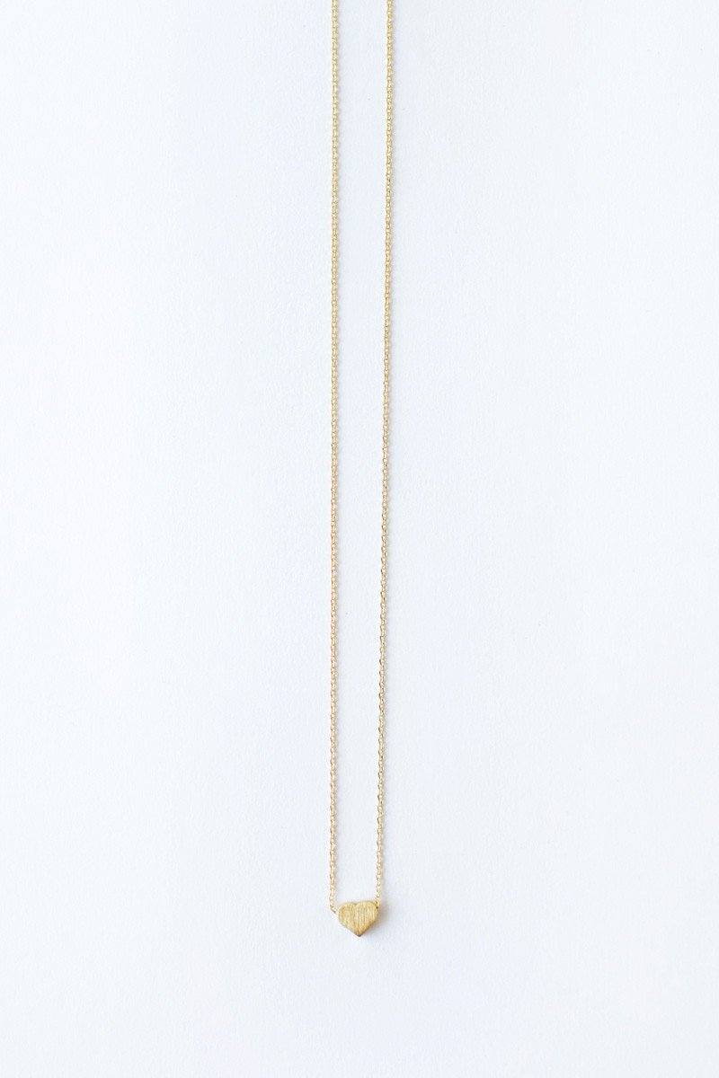 Rosie Gold Heart Dainty Necklace Necklaces Other